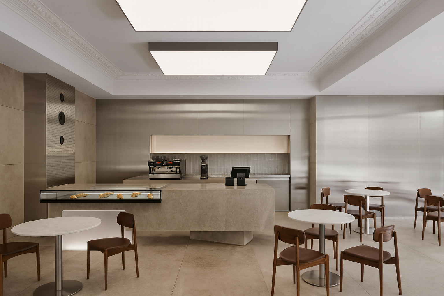 Modern architectural interior